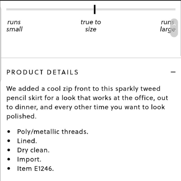 JCrew tweed zip front pencil skirt - Picture 4 of 8